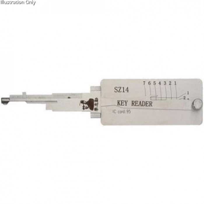 LISHI SZ14 KEY READER
