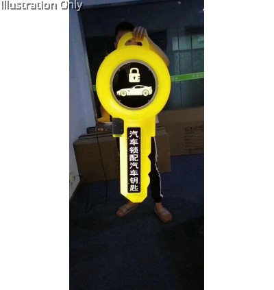 Customize Key Signage Display with LED