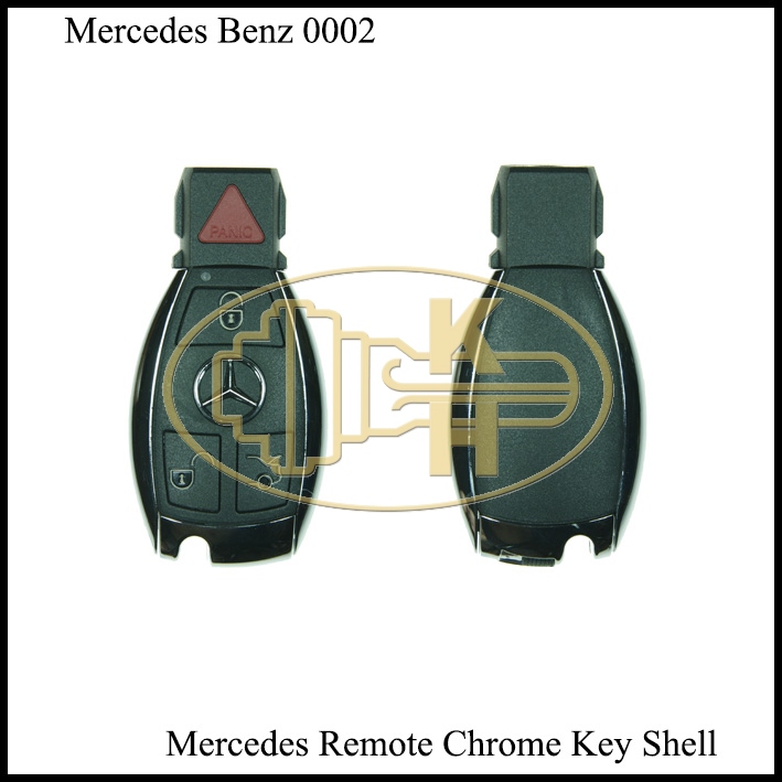 MERCEDES BENZ 3B CHROME SMART KEYSHELL