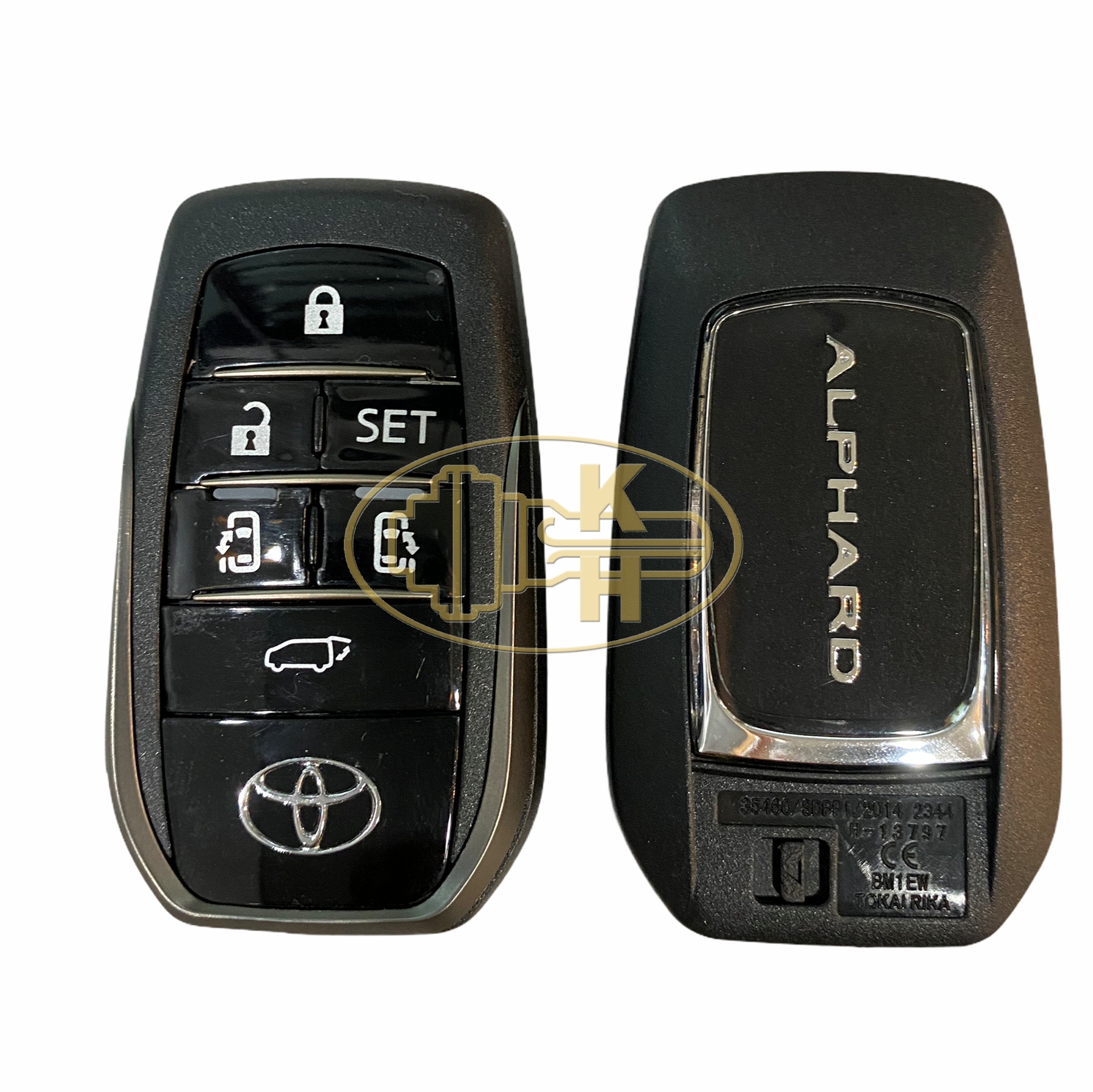 Toyota Alphard / Vellfire after 2015 6b smart key
